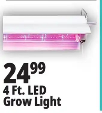 Ocean State Job Lot Tiller & Rowe 3-in-1 LED Linkup Grow Light 4' offer