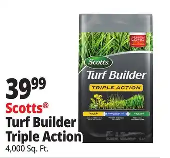 Ocean State Job Lot Scotts Turf Builder Triple Action offer