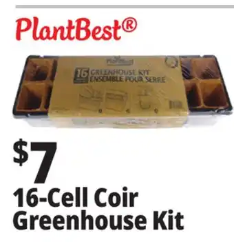 Ocean State Job Lot 16-Cell Coir Greenhouse Kit offer