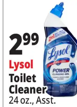 Ocean State Job Lot Lysol Toilet Cleaner offer