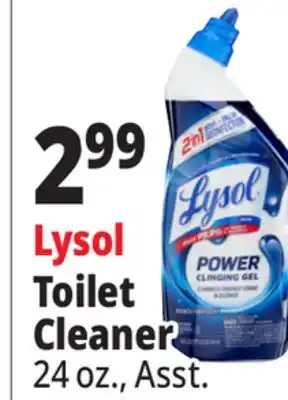 Ocean State Job Lot Lysol Toilet Cleaner offer