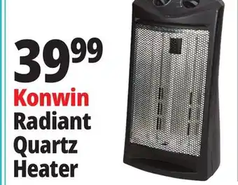 Ocean State Job Lot Konwin Infrared Quartz Tower Heater with Fan offer