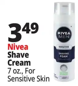 Ocean State Job Lot Nivea Shave Cream offer