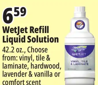 Ocean State Job Lot WetJet Refill Liquid Solution offer