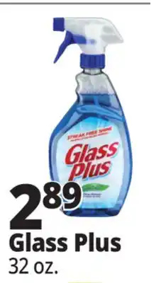 Ocean State Job Lot Glass Plus Glass Cleaner offer