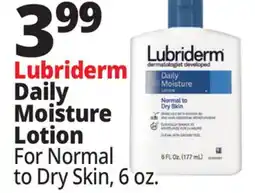 Ocean State Job Lot Lubriderm Daily Moisture Lotion offer