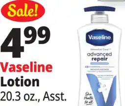 Ocean State Job Lot Vaseline Lotion offer