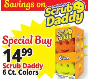 Ocean State Job Lot Scrub Daddy 6 Ct. Colors offer