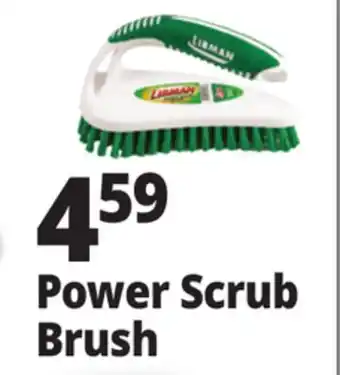 Ocean State Job Lot Libman Power Scrub Brush offer