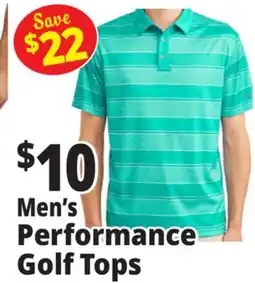 Ocean State Job Lot Men's Performance Golf Tops offer