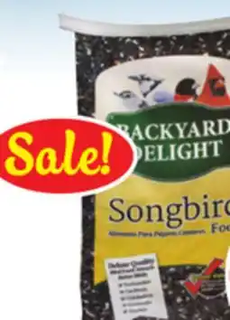 Ocean State Job Lot Backyard Delight Songbird Food 25 lbs offer