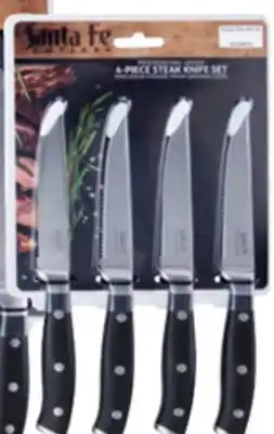 Ocean State Job Lot Santa Fe Professional Grade Steak Knife Set 4 Piece offer