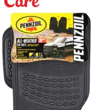 Ocean State Job Lot Penzoil 3 Pc. SUV/Truck Floor Mats offer