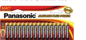 Ocean State Job Lot Panasonic AAA Alkaline Batteries 16-Count offer