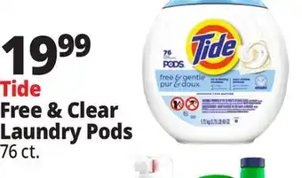 Ocean State Job Lot Tide Pods Free & Gentle Laundry Detergent Pacs 76 Count offer