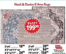 Ocean State Job Lot Hazel & Danica II Area Rug offer