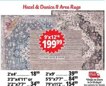 Ocean State Job Lot Hazel & Danica II Area Rug offer