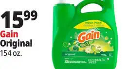 Ocean State Job Lot Gain + Aroma Boost Original Laundry Detergent 154 oz offer