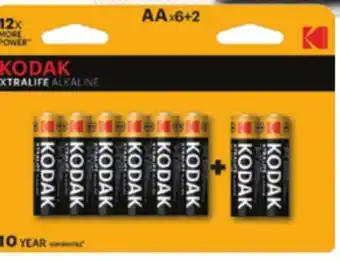 Ocean State Job Lot 8 Pk. Kodak AA or AAA offer