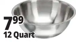 Ocean State Job Lot Stainless Steel Mixing Bowl 12 Qt offer