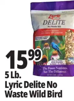 Ocean State Job Lot 5 Lb. Lyric Delite No Waste Wild Bird offer