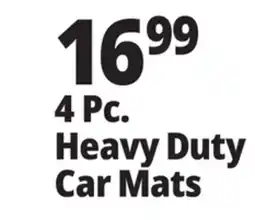 Ocean State Job Lot 4 Pc. Heavy Duty Car Mats offer