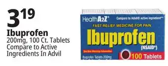 Ocean State Job Lot Ibuprofen 200 mg Tablets 100 Count offer