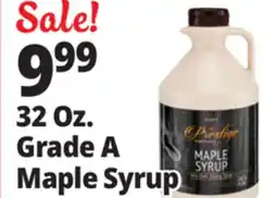 Ocean State Job Lot Grade A Maple Syrup 32 oz offer