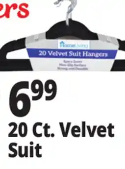 Ocean State Job Lot HomeLiving Velvet Suit Hangers 20 Count offer