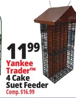 Ocean State Job Lot Yankee Trader 4 Cake Suet Feeder offer