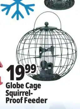 Ocean State Job Lot Yankee Trader Globe Cage Squirrel Proof Bird Feeder offer