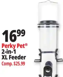 Ocean State Job Lot Perky-Pet 2-In-1 XL Bird Feeder offer