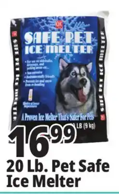 Ocean State Job Lot Safe Pet Ice Melter 20 lbs offer