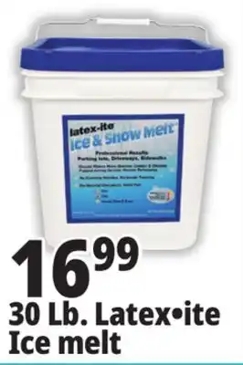 Ocean State Job Lot Latex-ite 30 lb Ice and Snow Melt offer