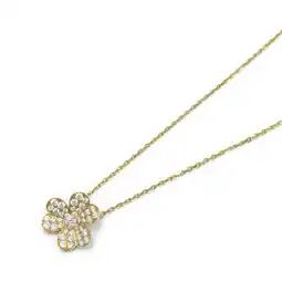 Walmart Pre-Owned Van Cleef & Arpels Frivole Pendant Small Model Necklace K18 (Yellow Gold)... (Good) offer