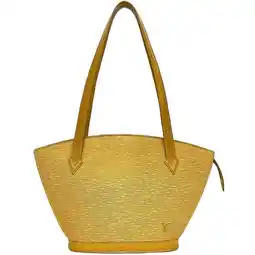 Walmart Pre-Owned Louis Vuitton Tote Bag Saint Jacques Long Shoulder f-21782 Yellow Tassili... (Good) offer