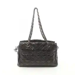 Walmart Pre-Owned CHANEL Shoulder Bag Patent Leather Women's Black (Good) offer