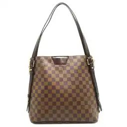 Walmart Pre-Owned Louis Vuitton Cabas Rivington Women's Handbag N41108 Damier Brown (Good) offer