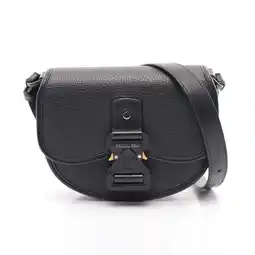 Walmart Pre-Owned Christian Dior Dior Gallop Bag Shoulder Leather Women's Black... (Good) offer