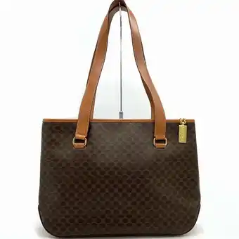 Walmart Pre-Owned CELINE Gold Macadam Tote Bag Brown Women's (Good) offer