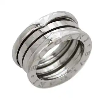 Walmart Pre-Owned BVLGARI B-ZERO1 Ring f-21693 White Gold WG B-Zero1 Size 46 750 K18WG 3... (Good) offer