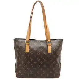 Walmart Pre-Owned Louis Vuitton Cabas Piano Men's Tote Bag M51148 Monogram Brown (Fair) offer