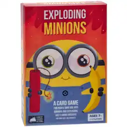 Walmart Exploding Minions a Game by Exploding Kittens Brand offer