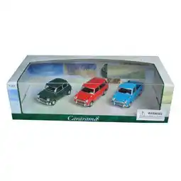 Walmart Mini Cooper 3pc Gift Set 1/43 Diecast Model Cars by Cararama offer