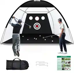 Walmart DCutie Durable Golf Hitting Net and Accessories 10ft x 7ft offer