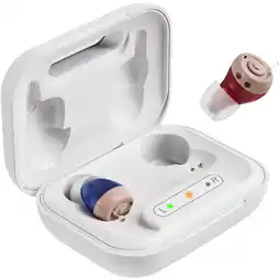 Walmart iadr OTC Behind-The-Ear Hearing Aids | Rechargeable, Noise & Feedback Control offer