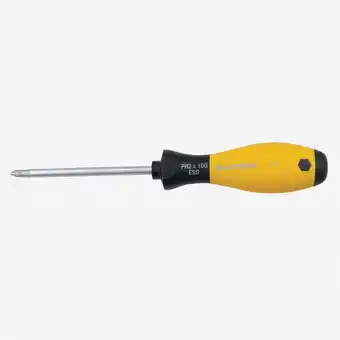 Walmart Wiha 31152 #2 x 100mm ESD SoftFinish Phillips Screwdriver offer