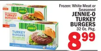 Bravo Supermarkets JENNIE-O TURKEY BURGERS offer