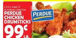 Bravo Supermarkets PERDUE CHICKEN DRUMSTICKS offer