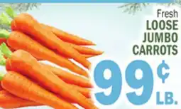 Bravo Supermarkets LOOSE JUMBO CARROTS offer